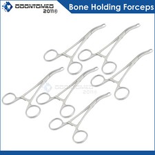 6 Bone Holding Forceps 16cm Orthopedic Surgical Instruments New Brand German