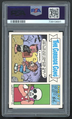 1988 Topps Garbage Pail Kids 12th Series #465a Upsy Daisys PSA 10 GEM MINT - Picture 2 of 2