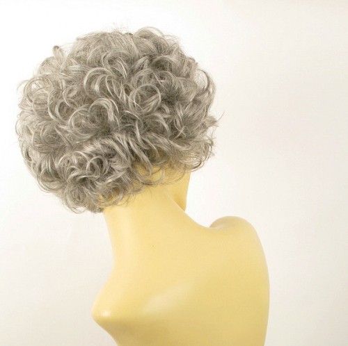 short wig for women grey curly ref: KIMBERLEY 51 PERUK - Imagen 6 de 9