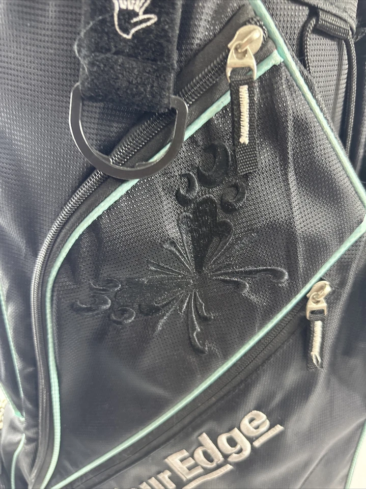 BOLSA DE TRANSPORTE DE GOLF MUJER TOUR EDGE MODA SEDA DIVISOR DE 7 VÍAS - Con cubierta para lluvia Foto 2 de 4