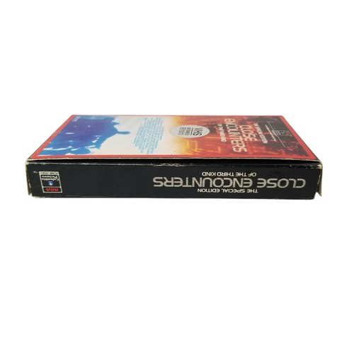 Close Encounters of The Third Kind VHS Movie 1985 RCA Stereo Sticker on Cover - Picture 2 of 8