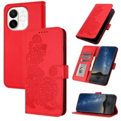 For Tecno Spark 30C 5G / Pop 9 5G Datura Flower Embossed Flip Leather Phone Case