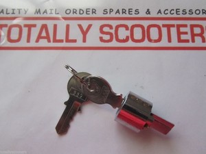 Lambretta Steering Lock Keys  : Including A Compact Emergency Key That Can Be Stored In A Card Key, A Door Key Cylinder And A Steering Lock.