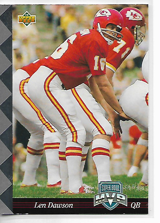 1993 Upper Deck NFL Experience Len Dawson Card #4
