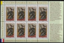 2012 Vaticano Foglietti BENEDE…