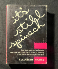 It's Still Spinach 1954 HAWES Elizabeth 1st Edition / 2nd print HC DJ - Rare VTG