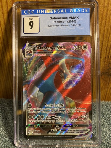 Salamence VMAX graded CGC 9 for sale on eBay