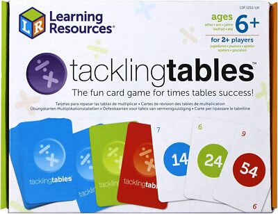 Learning Resources LSP1212-UK Tacklingtables Schülerspiel Erfolg zu Hause oder im