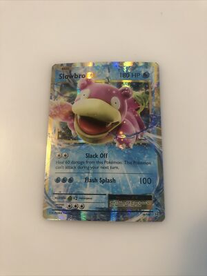 pokemon slowbro ex card Pokemon M Slowbro EX Ultra Rare Holo Card 27/108 XY Evolutions CGC 9|  Cybertron Comics