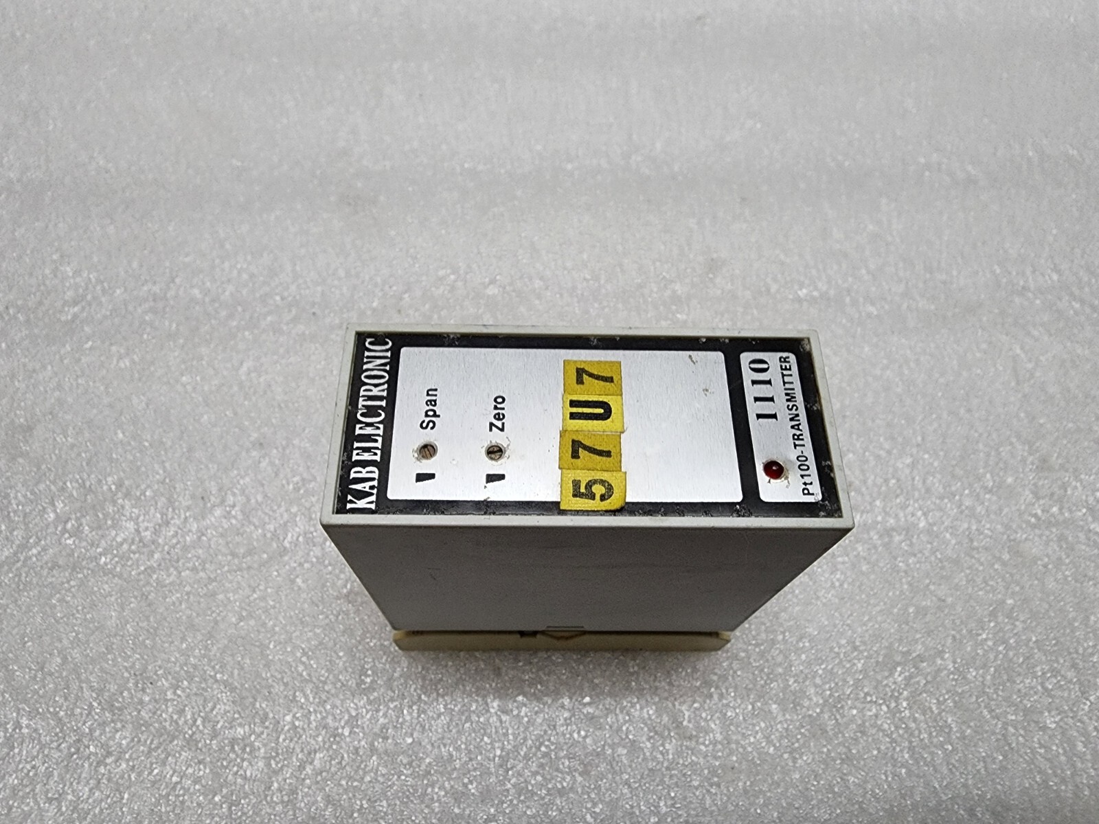 KAB ELECTRONIC 1110 PT100 TRANSMITTER | eBay