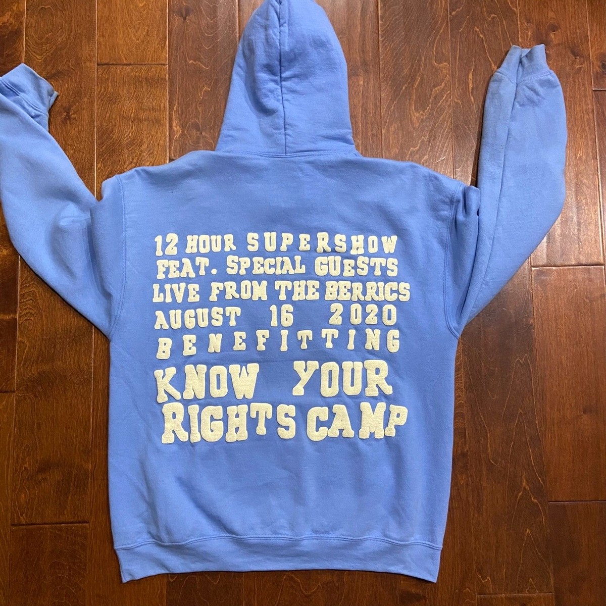 Cactus Plant Flea Market CPFM x Kerwin Frost Baby Blue Hoodie