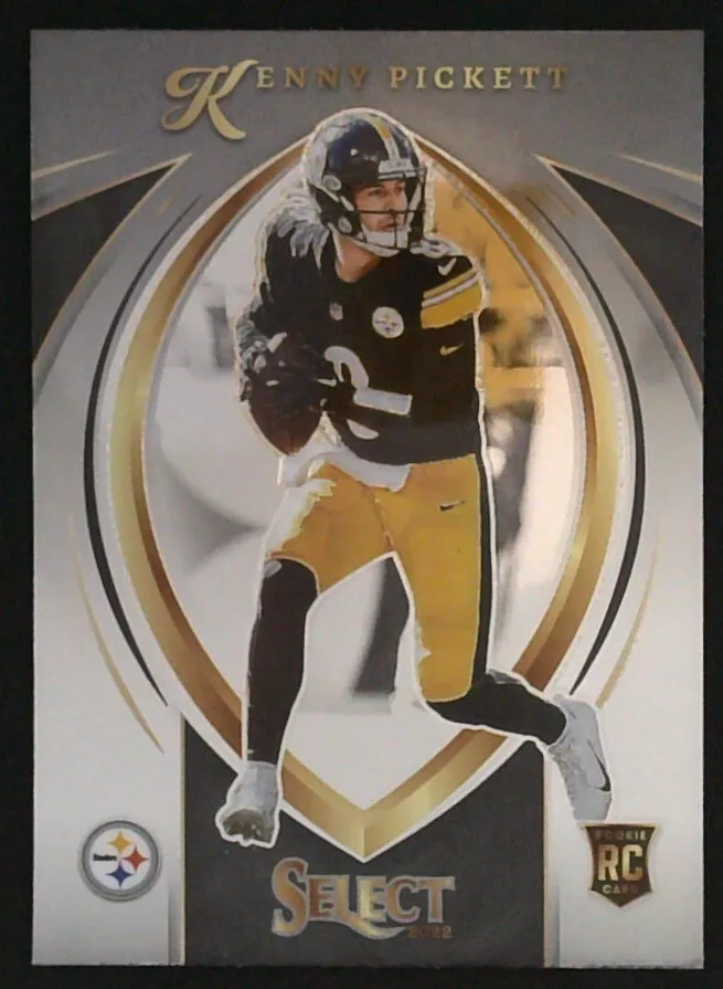 2022 Panini Select Kenny Pickett #SCR-1 FOOTBALL Steelers RC Select Certified