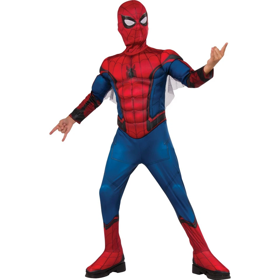 Kids Boys Far From Home Spider-man Cosplay Costume Zentai Suit Child Homecoming - Image 1 of 1