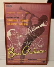 Vintage 1950’s BENNY Goodman Beni Gudman European Cinema Movie Poster
