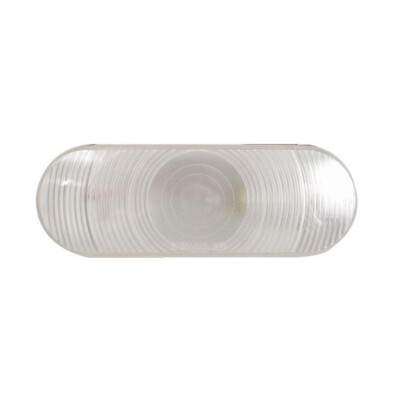 6 Inch Oval Clear Lens Back-Up Light - Flush Mount (BU70CB)