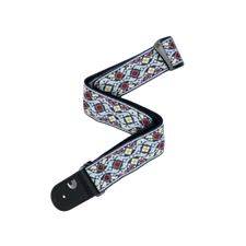 D'Addario Eco-Comfort Woven Guitar Strap, Navy 50RW01