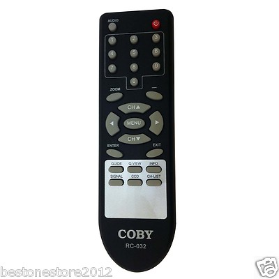 Brand New COBY Converter box Remote RC-032 RC032 for DTV100 DTV101 DTV102 DTV103
