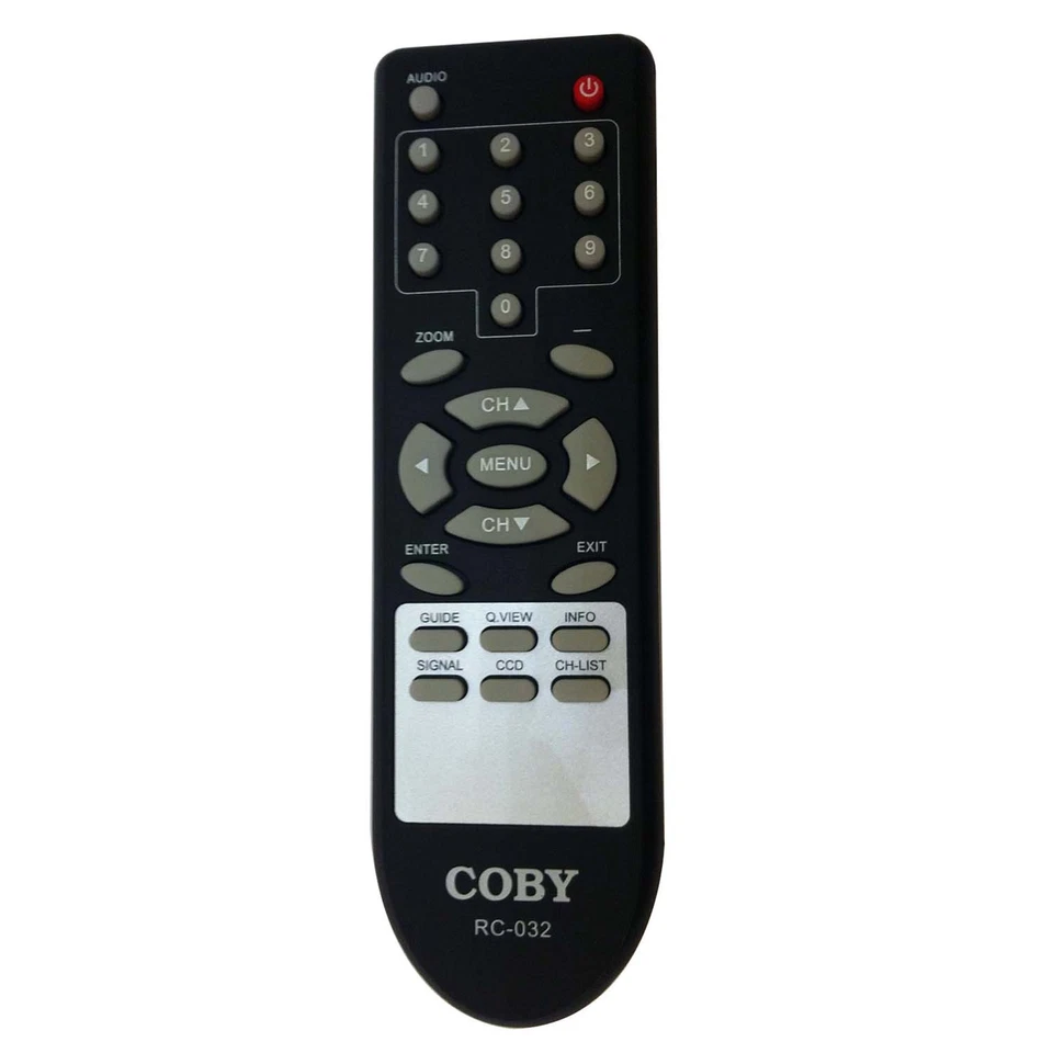 New COBY Converter box Remote RC-032 RC032 for DTV100 DTV101 DTV102 DTV103 - Image 2 of 3
