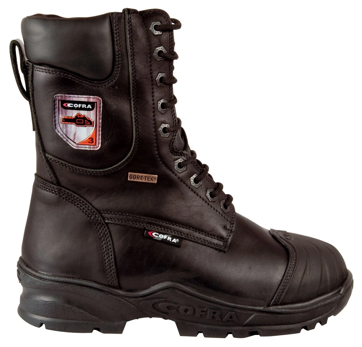 Botas Cofra Energy Cordones Seguridad Trabajo Gore-Tex Cuero Motosierra Clase 3 | eBay