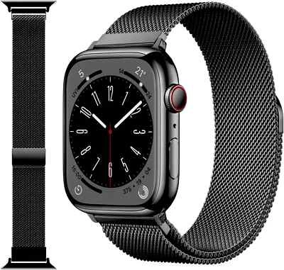 WIDMANN Correa para Apple Watch Milanese 38mm - 49mm Series 5 6 7 8 9 10 Ultra SE Band