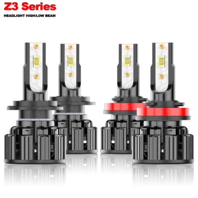 4X H7+H11 LED Headlight Combo High/Low Bulb Kit For Hyundai Santa Fe Sport 13-16