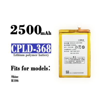 High Quality Li-ion Battery For Coolpad shine R106 Mobile Phone CPLD-368 2500mAh