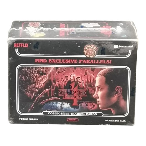 Topps Stranger Things Season 4 Blaster Box 7x6 cartas coleccionables Netflix NUEVO Y EMBALAJE ORIGINAL - Imagen 3 de 3