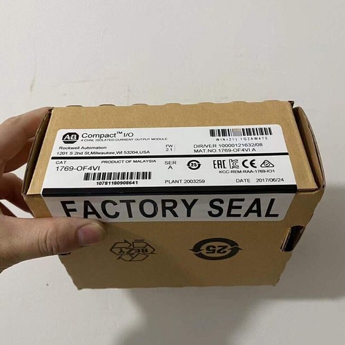 NEW IN BOX 1769-OF4VI AB CompactLogix 4 Pt A/O VoltageModule 1769OF4VI FREE SHIP