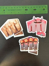 3 RIOT GAMES LAPTOP STICKERS LEAGUE OF LEGENDS VALORANT TEAMFIGHT TACTICS NEW