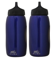 Texsport 28-ounce Wide Mouth Stainless Steel Beverage Bottle (2-pack, Blue), on sale Texsport 28-ounce Wide Mouth Stainless Steel Beverage Bottle (2-pack, Blue), on sale