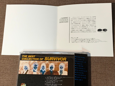 SURVIVOR The Best Collection JAPAN CD D32Y0070 w/ fold-in OBI +