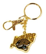 Jacksonville Jaguars Key Chain - Gold collectible /souvenir/ memorabilia
