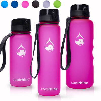 coolrhino Trinkflasche 350ml I 650ml I 1L I 1,5L Sportflasche Wasserflasche