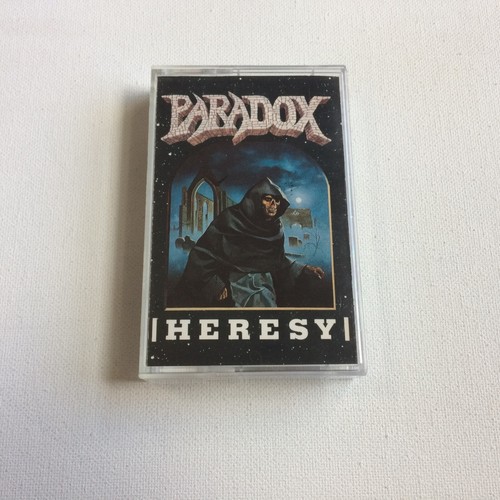 Paradox Heresy cassette tape RARE Thrash Metal '89 RC Records RCC 9506