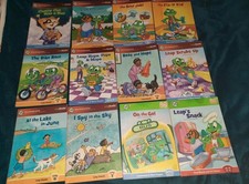Lot Of 12 LeapFrog Early Reading Leap Reader Books Consonants Short Long Vowels