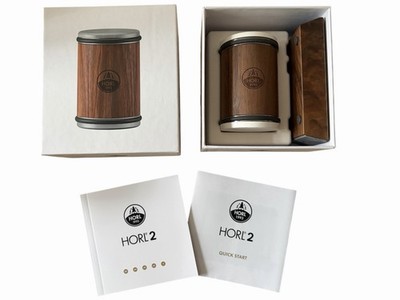 HORL Horl 2 Messerschärfer aus Holz mit Schleifroller & 15°/20° Halter
