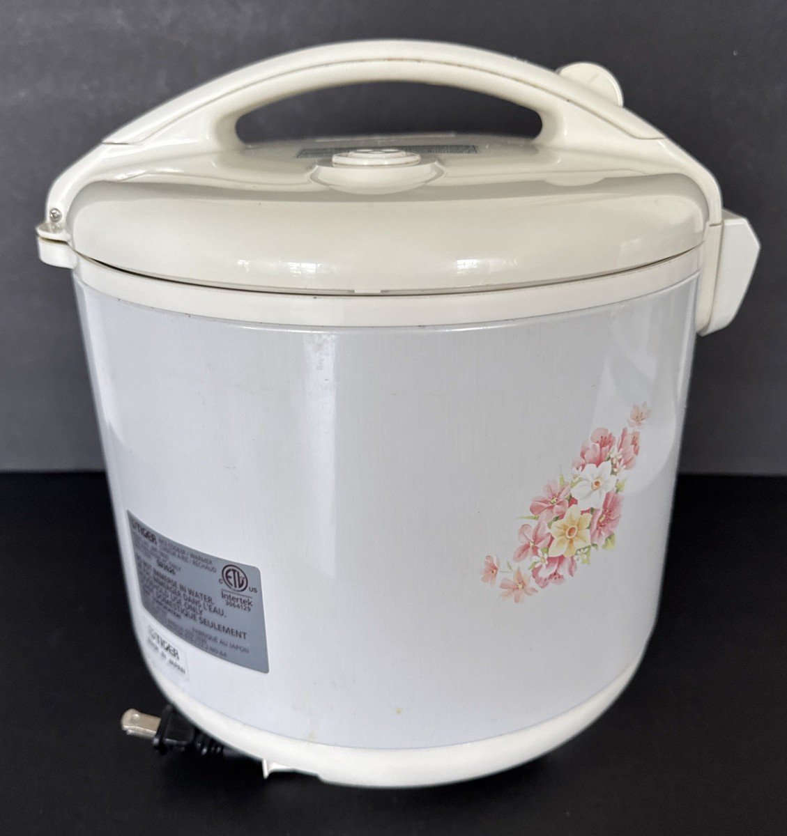 Rice Cooker Tiger Japan JNP-1800 10 Cup And Warmer Floral
