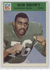 1966 Philadelphia Bob Brown #134 HOF 0q3