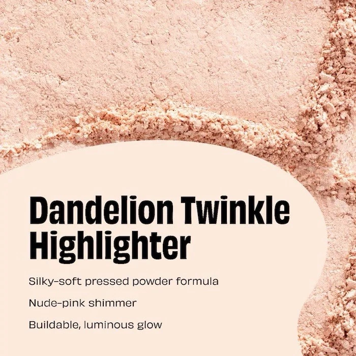 NEW Benefit Dandelion Twinkle Highlighter Full Size 0.1 oz/3 g makeup glow pink - Image 2 of 4