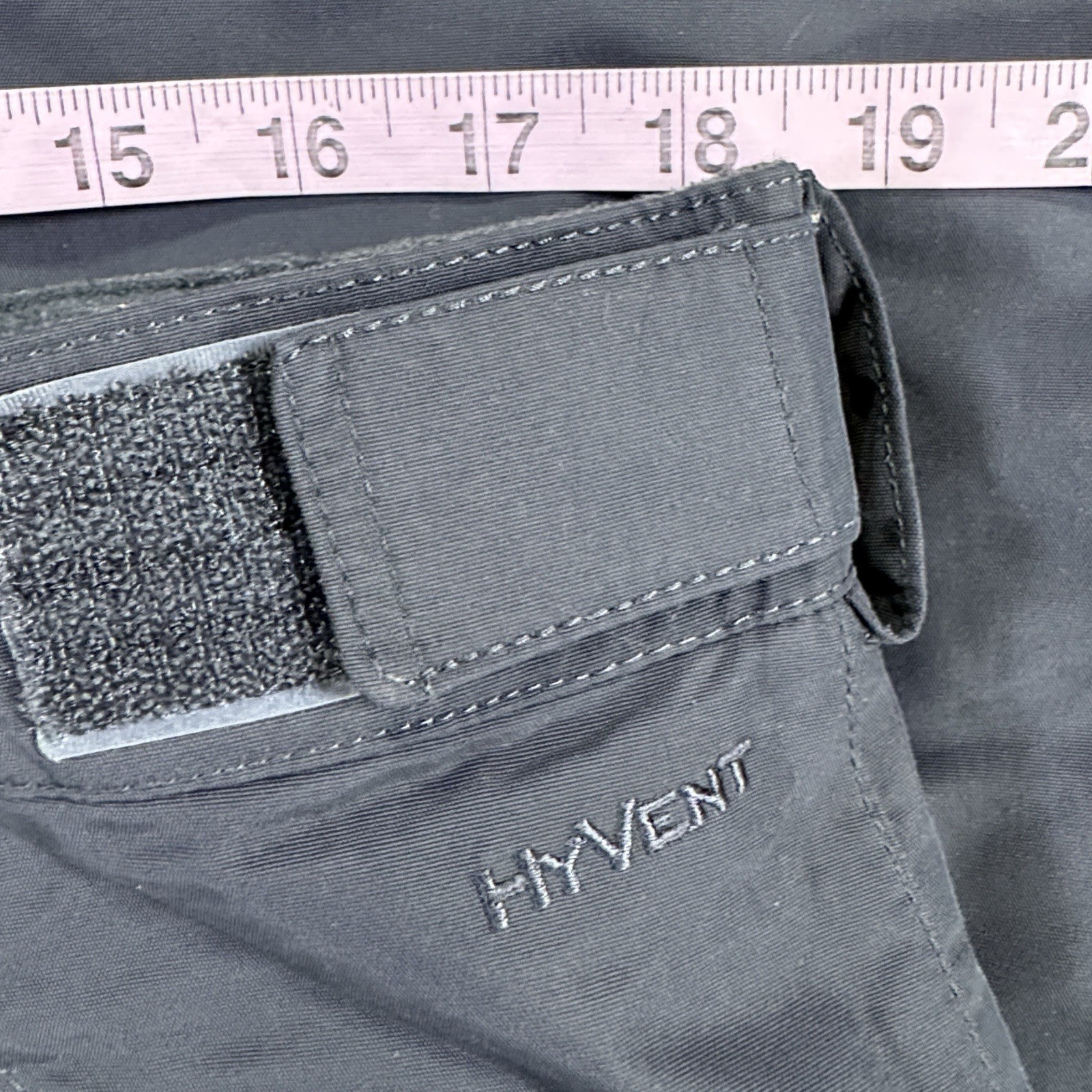 The North Face HyVent Ski Snow Pants Men’s XL Cargo Baggy Insulated Dark Grey thumbnail 10