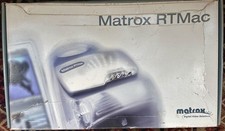 Matrox RTMac, Realtime Native DV Editing With Realtime Effects For Power Mac G4