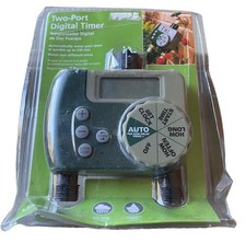 Orbit Two-Port Digital Timer Model 56503 Hose...