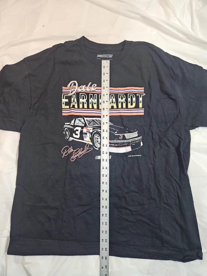 Camiseta NASCAR Masculina 3XL XXL Dale Earnhardt Gráfica Vintage Look Retrô - Imagem 3 de 4