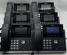 Lot Of 6 Yealink SIP-T46G IP Phone VolP PoE
