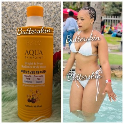 Aqua  skin point Bright & Even tone Body wash with niacinamide & Vitamin C