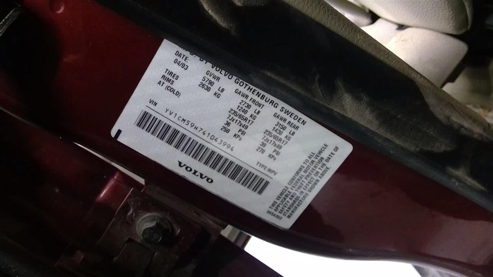 Caja cerebral motor Volvo XC90 2004 86027794 6311 Foto 4 de 4