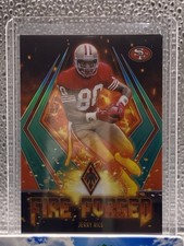 Jerry Rice /25 2021 Panini Phoenix Football Fire Forged San Francisco 49ers