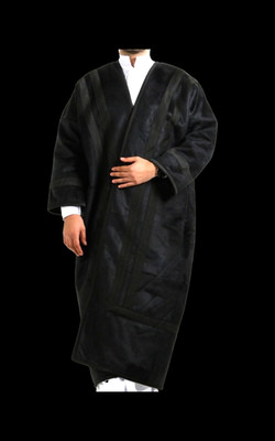 Bisht Farwa Coat, Unique Black Fur, Arab Style Winter Vintage, Warm Heavy Unisex