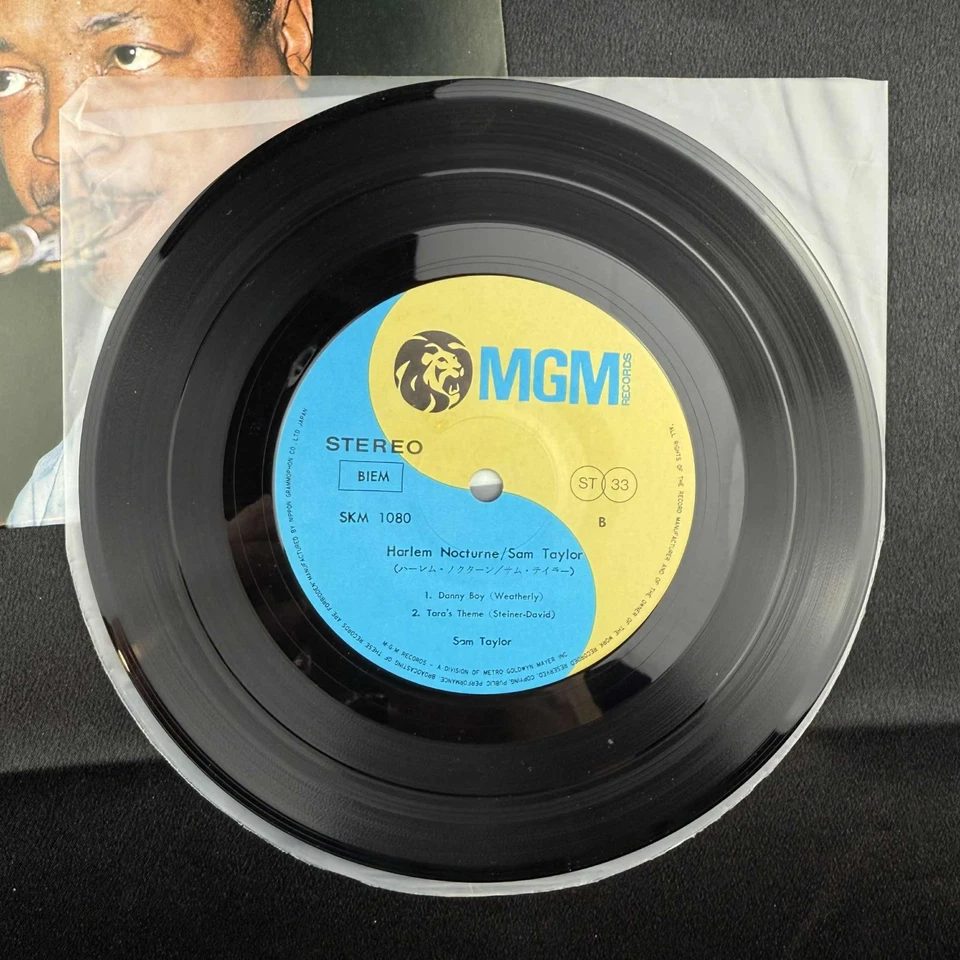 Sam Taylor - Harlem Nocturne 7" EP 4-Track Japan Import 50s Jazz record NM M- - Image 3 of 4