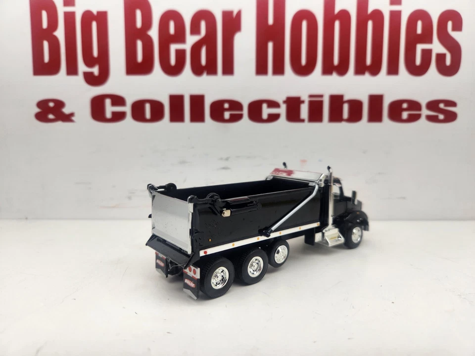 1/64 DCP  Black  Kenworth T880 Day Cab Rogue Dump With  Pusher Axle - Image 4 of 4